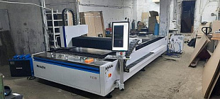 MetalTec 1530 S (1500 Вт) оптоволоконный лазерный станок для резки металла