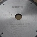 Пила дисковая Ø250x30x3,2/2,2 Z20 WZ WoodTec