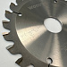 Подрезная коническая пила WoodTec для форматно-раскроечных станков Ø120 х 22 х 3,1-4,3 Z = 24 KON