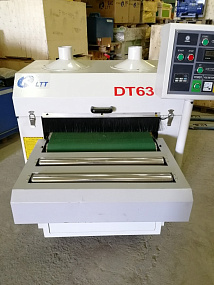 DT630-2 Шлифовальный лепестково-щеточный станок 2-[х барабанный. для рельефного шлифования