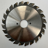 Подрезная составная пила WoodTec для форматно-раскроечных станков Ø120 х 22 х 2,8-3,6 Z = 12 + 12