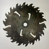 Пила дисковая Ø600 х 50 х 6,0/4,0 Z = (18 + 18) + 6 WoodTec