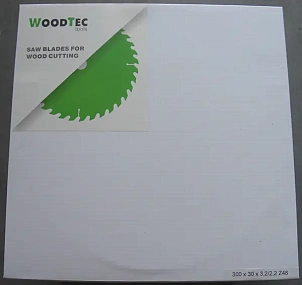 Пила дисковая Ø300 х 30 х 3,2/2,2 Z48 WZ WoodTec