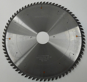 Пила основная Ø400 х 65 х 4,4 / 3,2 Z = 72 WoodTec
