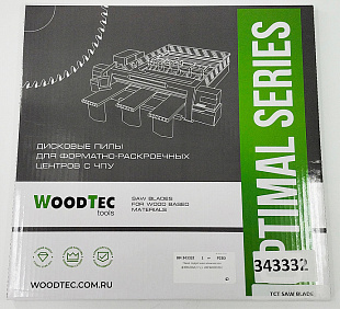 Пила подрезная Ø300 х 50 х 4,3-5,5 Z = 48 WoodTec