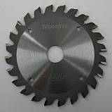 Подрезная коническая пила WoodTec для форматно-раскроечных станков Ø120 х 20 х 3,1-4,3 Z = 24 KON
