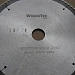 Пила дисковая Ø250 х 30 х 3,2/2,2 Z80 WZ WoodTec