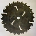 Пила дисковая Ø650х50х6,0/4,0 z(24+24)+6 WoodTec