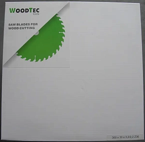 Пила дисковая Ø300 х 30 х 3,2/2,2 Z36 WZ WoodTec
