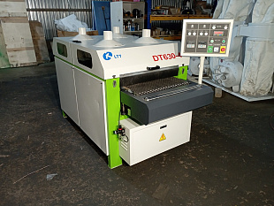 DT630-4 Рельефно-шлифовальный станок с 4-мя лепестково-щеточными барабанами