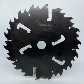 Пила дисковая Ø450 х 50 х 4,6/3,0 Z = (18 + 18) + 6 WoodTec