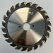 Подрезная составная пила WoodTec для форматно-раскроечных станков Ø125 х 20 x 2,8-3,6 Z = 12 + 12