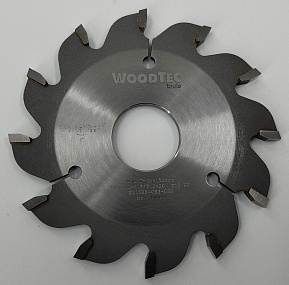 Подрезная коническая пила WoodTec для форматно-раскроечных станков Ø80 х 20 х 3,1-4,3 Z = 12 KON