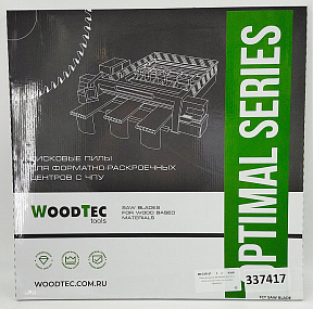 Пила основная Ø430 х 80 х 4,4 / 3,2 Z = 72 WoodTec