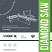 Алмазная подрезная пила WoodTec Ø100 х 2,8-3,6 х 20 Z=12+12 Н6