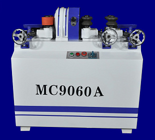 Круглопалочный станок для получения круглых палок из брусков MC 9060A с двойными роликами