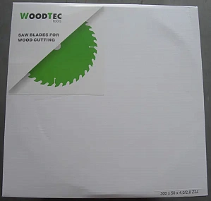 Пила дисковая Ø300 х 50 х 3,4/2,2 Z24 WZ WoodTec