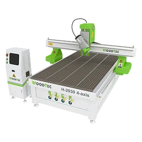Фрезерно-гравировальный станок с ЧПУ WoodTec H 2030 4-axis