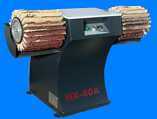 Станок шлифовальный мод.HX-60A с 2-мя лепестково-щёточными барабанами