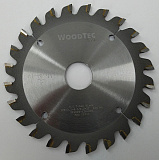 Подрезная коническая пила WoodTec для форматно-раскроечных станков Ø120 х 22 х 3,1-4,3 Z = 24 KON