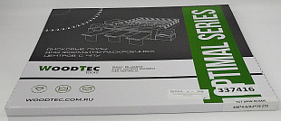 Пила основная Ø430 х 75 х 4,4 / 3,2 Z = 72 WoodTec