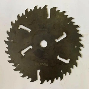 Пила дисковая Ø550 х 50 х 5,1/3,5 Z = (24 + 24) + 6 WoodTec