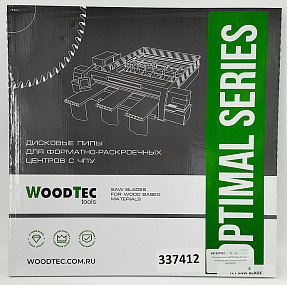 Пила основная Ø400 х 60 х 4,4 / 3,2 Z = 72 WoodTec