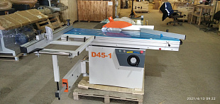 Круглопильный станок D45-1 (Каретка 1600мм, для раскроя фанеры)