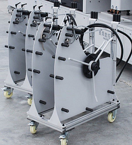 Кромкооблицовочный станок Filato 8001UHQLMS-2 серии INDUSTRIAL с возвратным конвейером