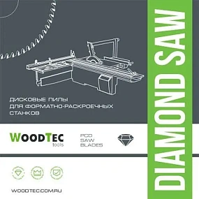 Основная алмазная пила WoodTec Ø300 х 3,2 / 2,2 х 30 Z=72 Н6,4