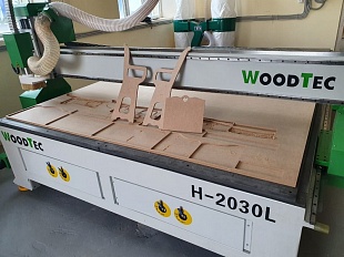 Фрезерно-гравировальный станок с ЧПУ WoodTec H 2030L