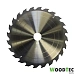Пила дисковая Ø300 х 50 х 4,0/2,8 Z24 WZ WoodTec