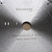 Пила дисковая Ø300 х 30 х 3,2/2,2 Z72 WZ WoodTec