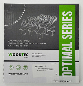 Пила подрезная Ø200 х 80 х 4,3-5,5 Z = 36 WoodTec
