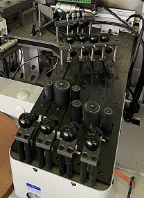 Кромкооблицовочный станок Filato 8001UHQLMS-2 серии INDUSTRIAL с возвратным конвейером